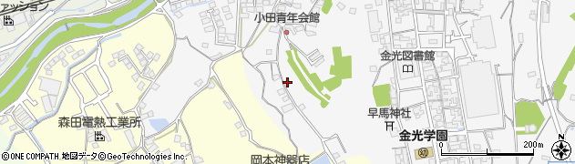 岡山県浅口市金光町大谷113周辺の地図