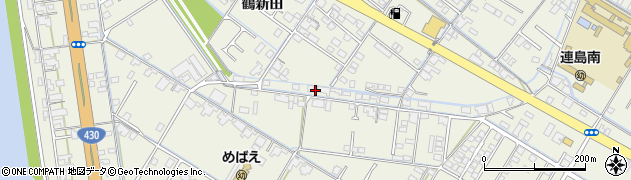 岡山県倉敷市連島町鶴新田905周辺の地図