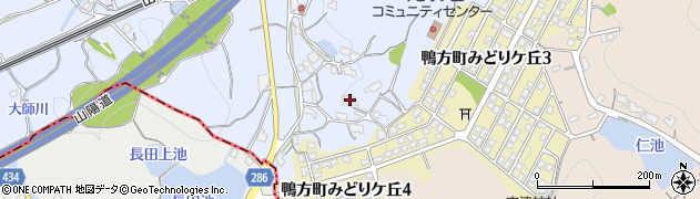 岡山県浅口市鴨方町小坂西3957周辺の地図