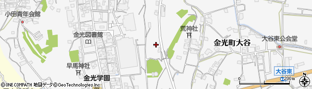 岡山県浅口市金光町大谷1699周辺の地図