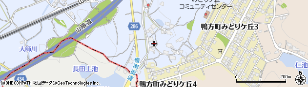 岡山県浅口市鴨方町小坂西3968周辺の地図