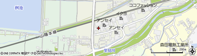 岡山県浅口市金光町占見新田147周辺の地図