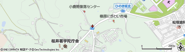 奈良県宇陀市榛原萩原1921周辺の地図