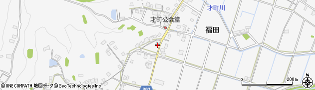広島県福山市芦田町福田383周辺の地図