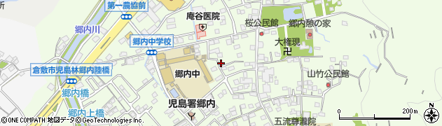 岡山県倉敷市林658周辺の地図