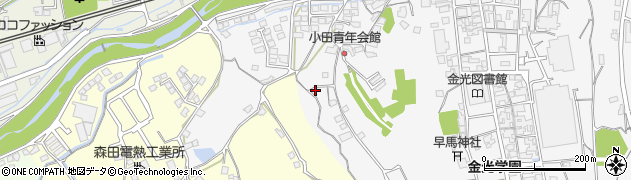 岡山県浅口市金光町大谷85周辺の地図