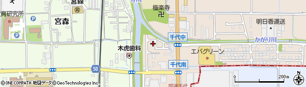 天馬運輸株式会社田原本営業所周辺の地図