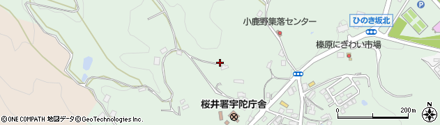 奈良県宇陀市榛原萩原1851周辺の地図