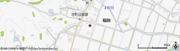 広島県福山市芦田町福田343周辺の地図