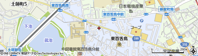 大野芝町はなしのぶ広場周辺の地図