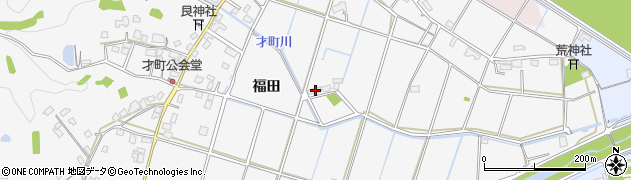 広島県福山市芦田町福田134周辺の地図