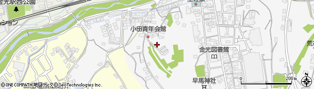 岡山県浅口市金光町大谷132周辺の地図