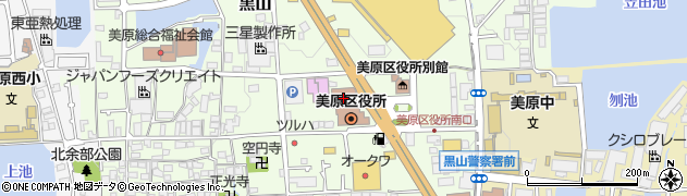 堺市役所　美原区役所美原保健福祉総合センター地域福祉課周辺の地図