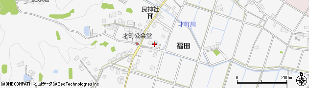 広島県福山市芦田町福田318周辺の地図