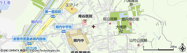 岡山県倉敷市林663周辺の地図