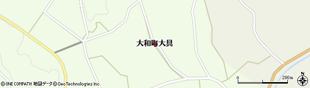 広島県三原市大和町大具周辺の地図