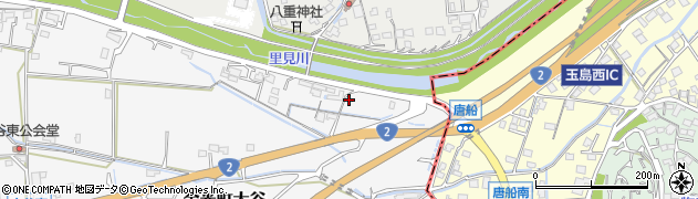 岡山県浅口市金光町大谷2441周辺の地図