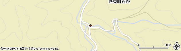 島根県益田市匹見町石谷211周辺の地図