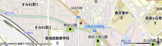 奈良県香芝市瓦口2023周辺の地図