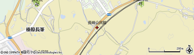 長峰公民館周辺の地図