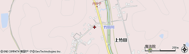広島県福山市神辺町上竹田628周辺の地図