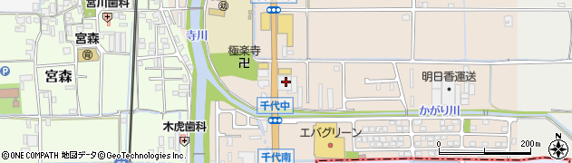 ブリヂストンタイヤ奈良販売株式会社　田原本営業所周辺の地図