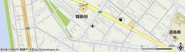 岡山県倉敷市連島町鶴新田488-10周辺の地図