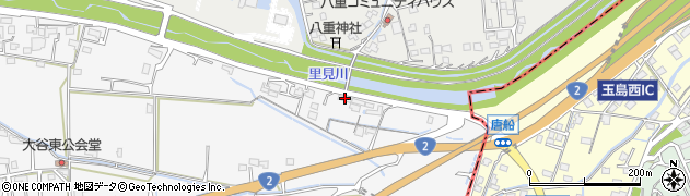 岡山県浅口市金光町大谷2429周辺の地図