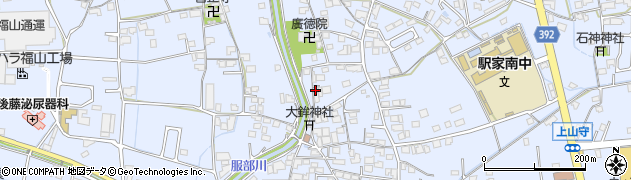 広島県福山市駅家町倉光216周辺の地図