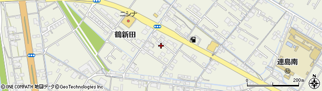 岡山県倉敷市連島町鶴新田478周辺の地図