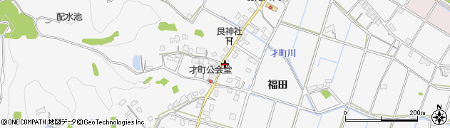 広島県福山市芦田町福田300周辺の地図