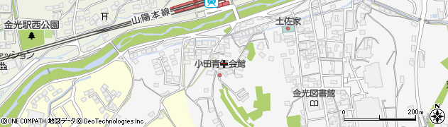 岡山県浅口市金光町大谷162周辺の地図
