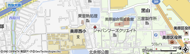 大阪府堺市美原区太井684周辺の地図