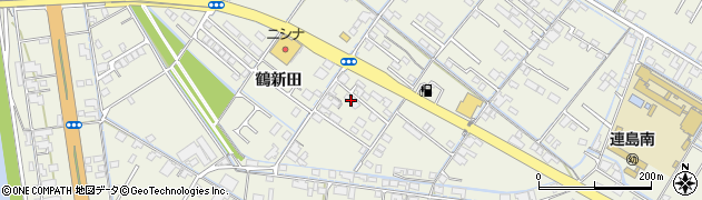 岡山県倉敷市連島町鶴新田478-4周辺の地図