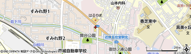 奈良県香芝市瓦口2031周辺の地図