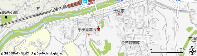 岡山県浅口市金光町大谷152周辺の地図