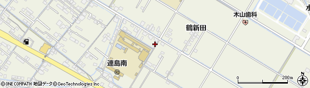 岡山県倉敷市連島町鶴新田1538周辺の地図