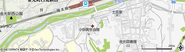 岡山県浅口市金光町大谷167-5周辺の地図