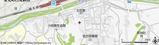岡山県浅口市金光町大谷220周辺の地図