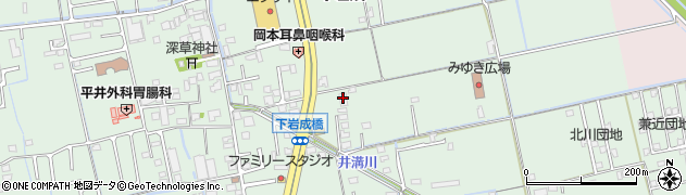 株式会社岡本工務店周辺の地図