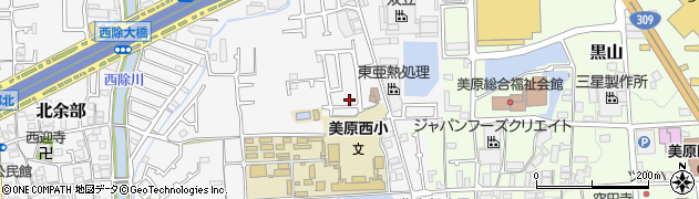 大阪府堺市美原区太井547周辺の地図