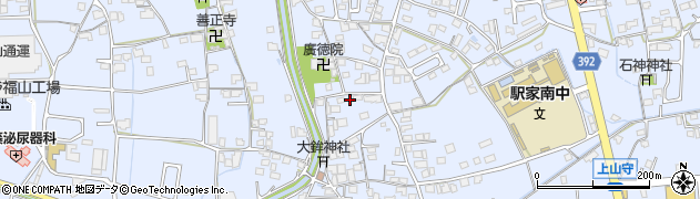 広島県福山市駅家町倉光203周辺の地図