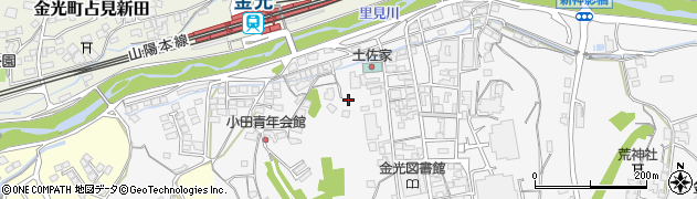 岡山県浅口市金光町大谷194周辺の地図