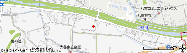 岡山県浅口市金光町大谷2376周辺の地図