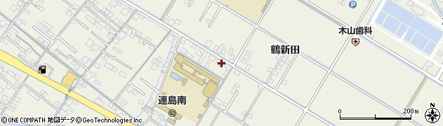 岡山県倉敷市連島町鶴新田1535周辺の地図
