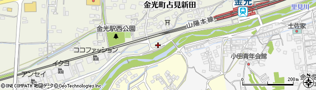 岡山県浅口市金光町占見新田326周辺の地図