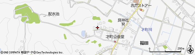 広島県福山市芦田町福田268周辺の地図