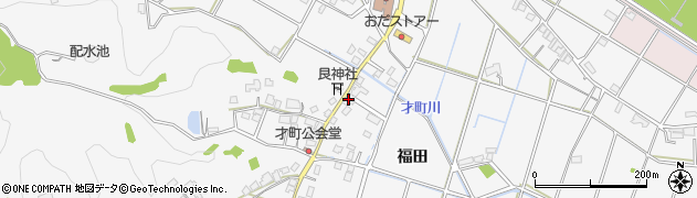 広島県福山市芦田町福田292周辺の地図