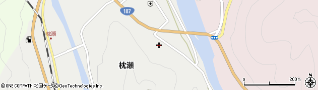 島根県鹿足郡津和野町枕瀬117周辺の地図