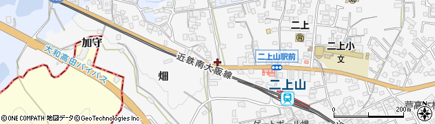 奈良県香芝市畑467周辺の地図
